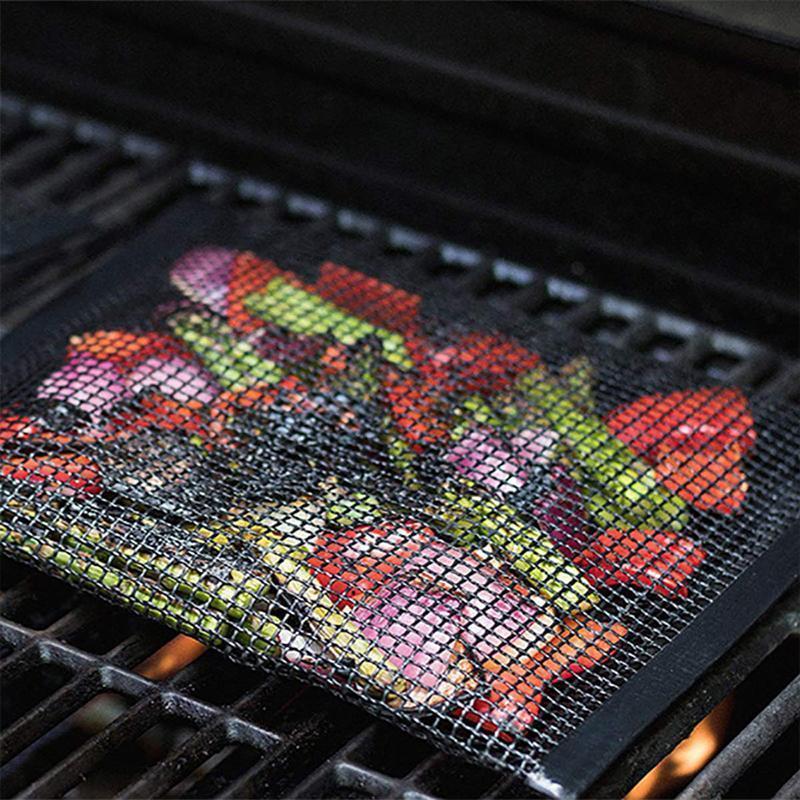 Reusable Non-Stick BBQ Mesh Grill Bags (Pack of 2)
